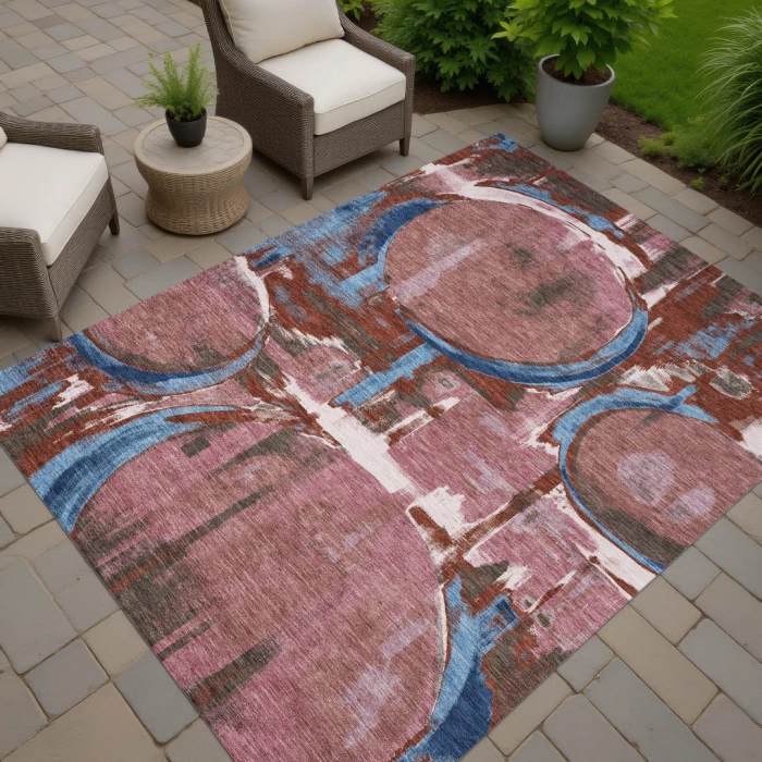 Addison Rugs Chantille Red ACN2615 8ft. x 10ft. Rect. Rug