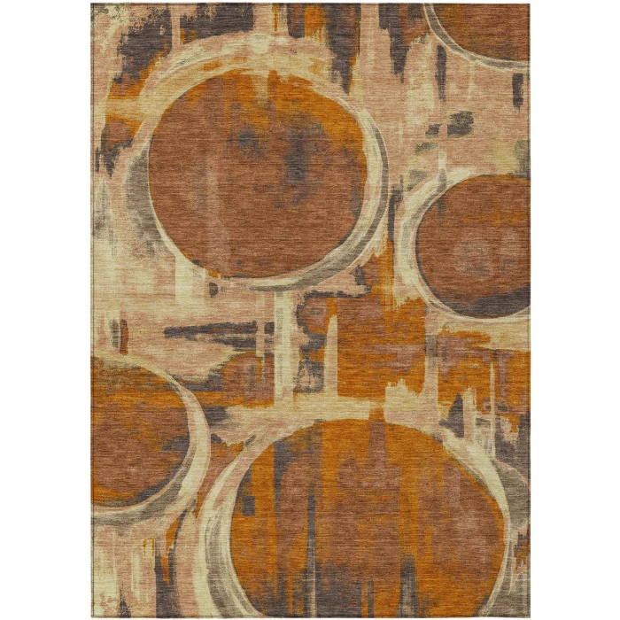 Addison Rugs Chantille Orange ACN2615 8ft. x 10ft. Rect. Rug