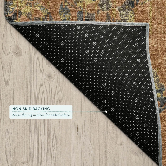 Addison Rugs Chantille Orange ACN2616 5ft. x 7ft.6in. Rect. Rug