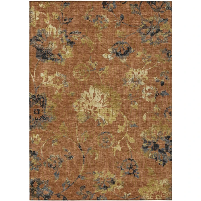 Addison Rugs Chantille Orange ACN2616 5ft. x 7ft.6in. Rect. Rug