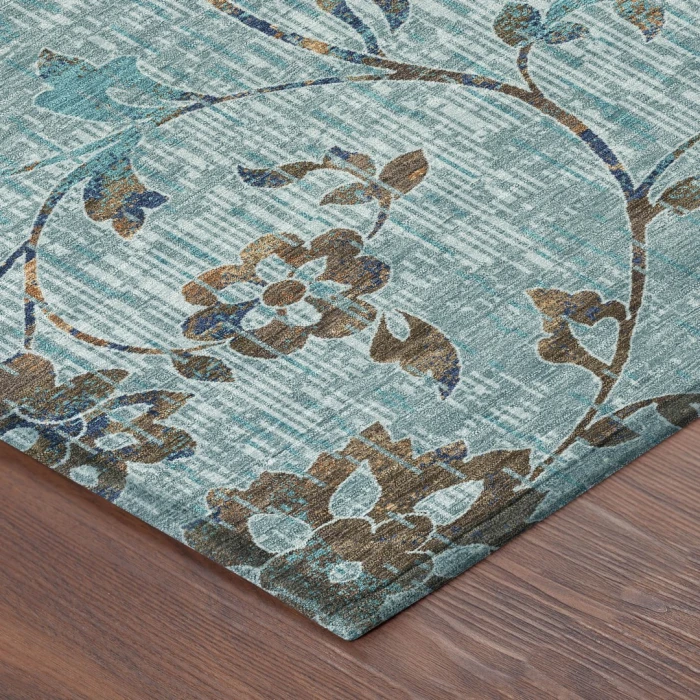 Addison Rugs Chantille Teal ACN2616 5ft. x 7ft.6in. Rect. Rug