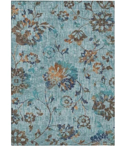 Addison Rugs Chantille Teal ACN2616 5ft. x 7ft.6in. Rect. Rug