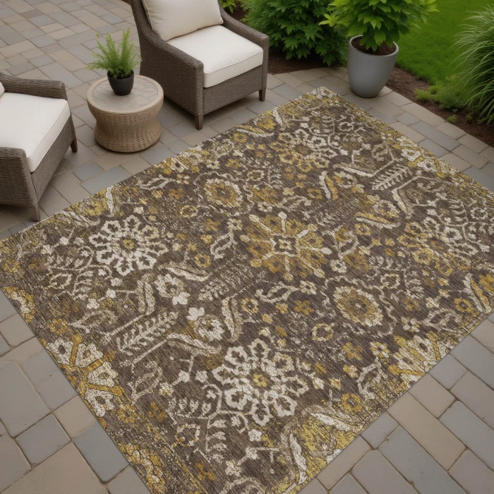 Addison Rugs Chantille Brown ACN2617 8ft. x 10ft. Rect. Rug