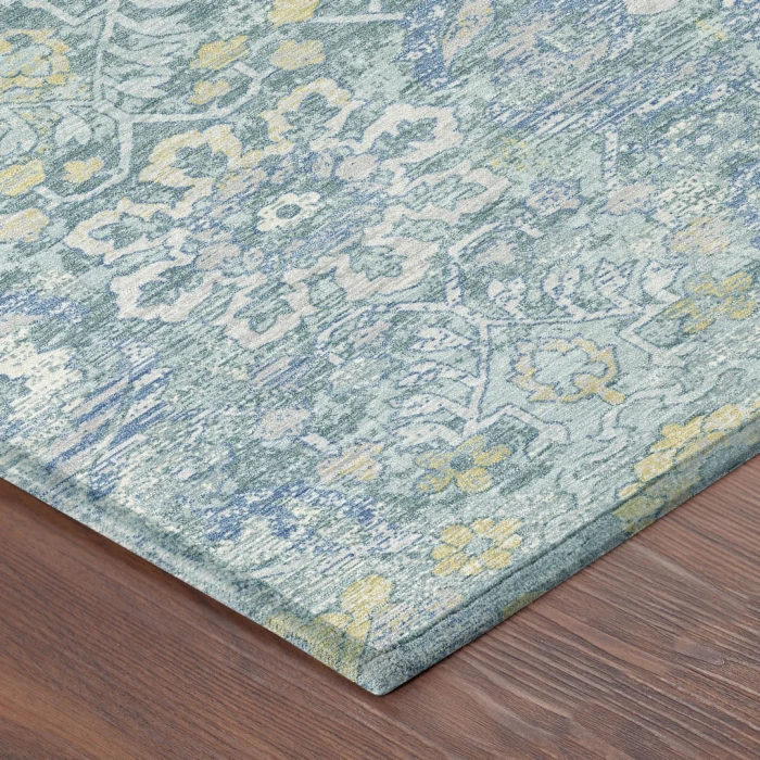 Addison Rugs Chantille Teal ACN2617 9ft. x 12ft. Rect. Rug
