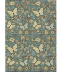 Addison Rugs Chantille Green ACN2618 8ft. x 10ft. Rect. Rug