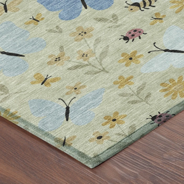 Addison Rugs Chantille Green ACN2618 9ft. x 12ft. Rect. Rug