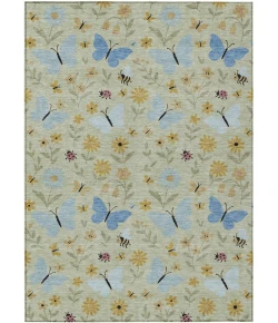Addison Rugs Chantille Green ACN2618 9ft. x 12ft. Rect. Rug