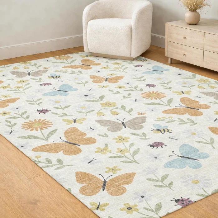 Addison Rugs Chantille Ivory ACN2618 8ft. x 10ft. Rect. Rug