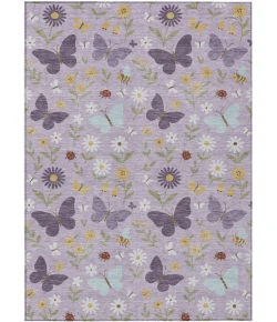 Addison Rugs Chantille Purple ACN2618 9ft. x 12ft. Rect. Rug
