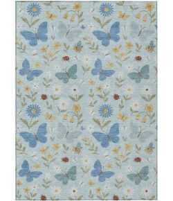 Addison Rugs Chantille Blue ACN2618 9ft. x 12ft. Rect. Rug