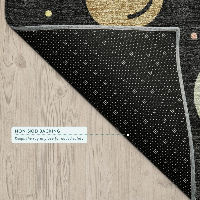 Addison Rugs Chantille Black ACN2619 5ft. x 7ft.6in. Rect. Rug