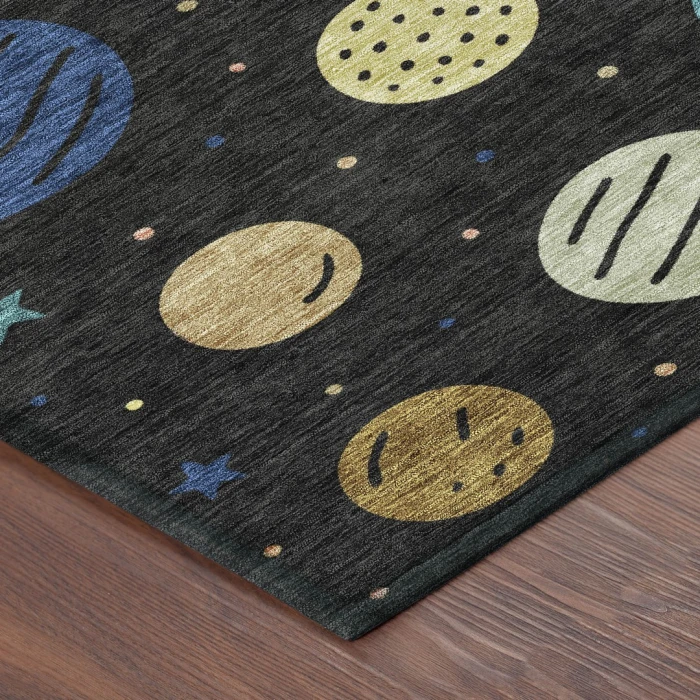 Addison Rugs Chantille Black ACN2619 5ft. x 7ft.6in. Rect. Rug