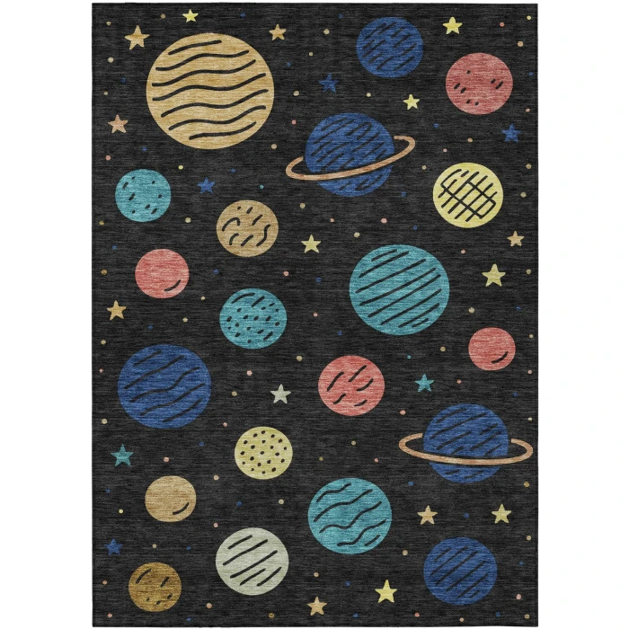 Addison Rugs Chantille Black ACN2619 5ft. x 7ft.6in. Rect. Rug