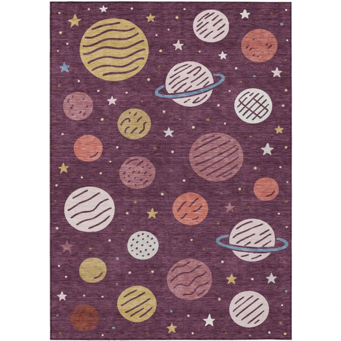 Addison Rugs Chantille Purple ACN2619 9ft. x 12ft. Rect. Rug