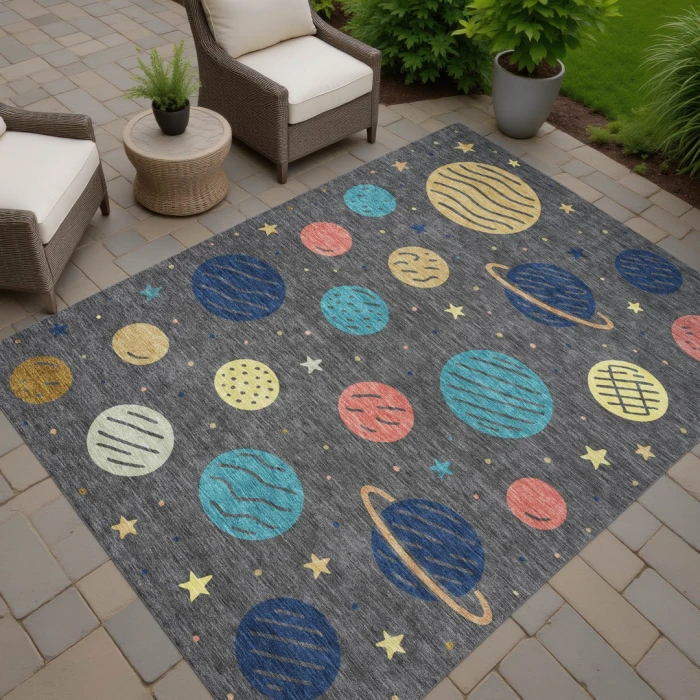 Addison Rugs Chantille Gray ACN2619 8ft. x 10ft. Rect. Rug