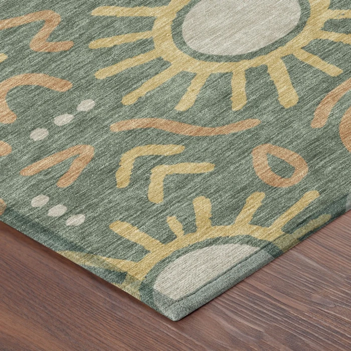 Addison Rugs Chantille Green ACN2620 8ft. x 10ft. Rect. Rug