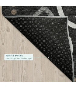 Addison Rugs Chantille Black ACN2620 9ft. x 12ft. Rect. Rug