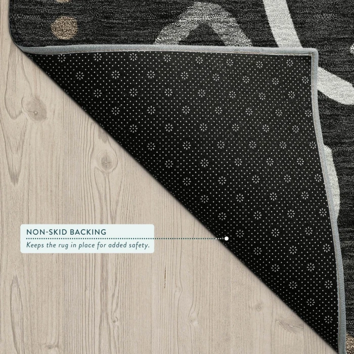 Addison Rugs Chantille Black ACN2620 8ft. x 10ft. Rect. Rug
