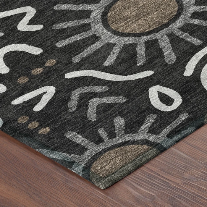 Addison Rugs Chantille Black ACN2620 8ft. x 10ft. Rect. Rug
