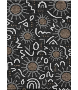 Addison Rugs Chantille Black ACN2620 9ft. x 12ft. Rect. Rug