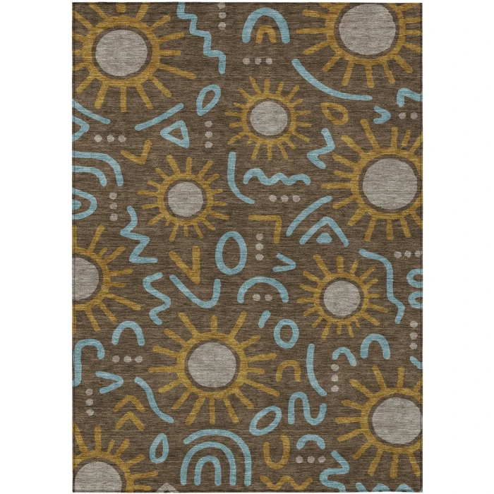 Addison Rugs Chantille Brown ACN2620 9ft. x 12ft. Rect. Rug
