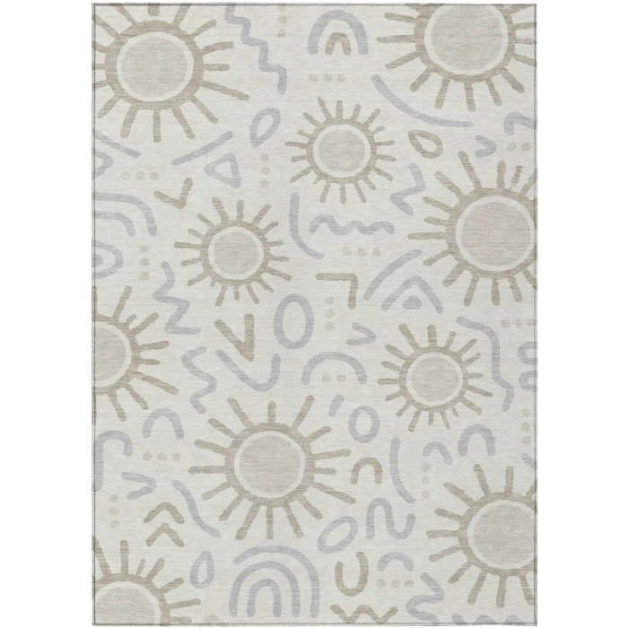 Addison Rugs Chantille Ivory ACN2620 5ft. x 7ft.6in. Rect. Rug