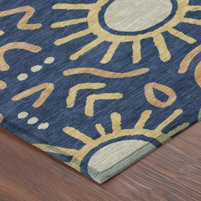 Addison Rugs Chantille Blue ACN2620 5ft. x 7ft.6in. Rect. Rug