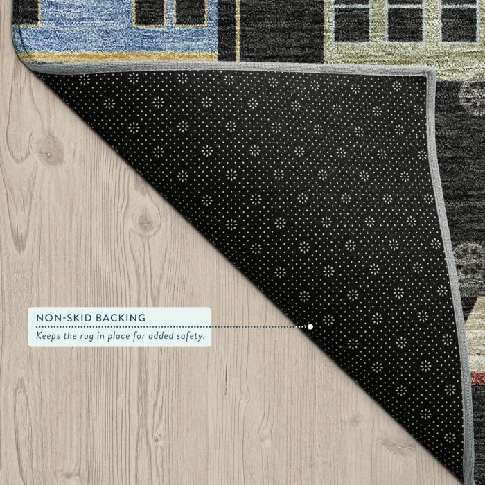Addison Rugs Chantille Black ACN2621 9ft. x 12ft. Rect. Rug