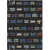 Addison Rugs Chantille Black ACN2621 5ft. x 7ft.6in. Rect. Rug