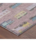 Addison Rugs Chantille Pink ACN2621 5ft. x 7ft.6in. Rect. Rug