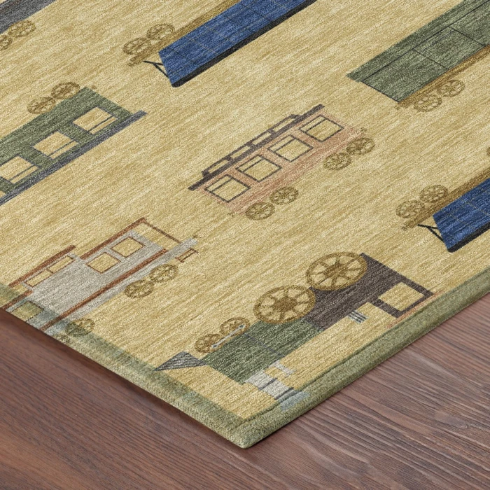 Addison Rugs Chantille Gold ACN2621 5ft. x 7ft.6in. Rect. Rug