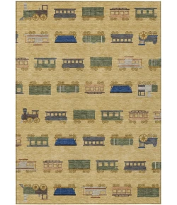 Addison Rugs Chantille Gold ACN2621 5ft. x 7ft.6in. Rect. Rug