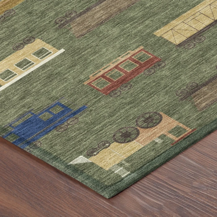 Addison Rugs Chantille Green ACN2621 5ft. x 7ft.6in. Rect. Rug