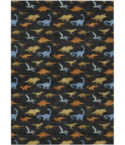 Addison Rugs Chantille Black ACN2622 5ft. x 7ft.6in. Rect. Rug