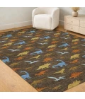 Addison Rugs Chantille Brown ACN2622 8ft. x 10ft. Rect. Rug