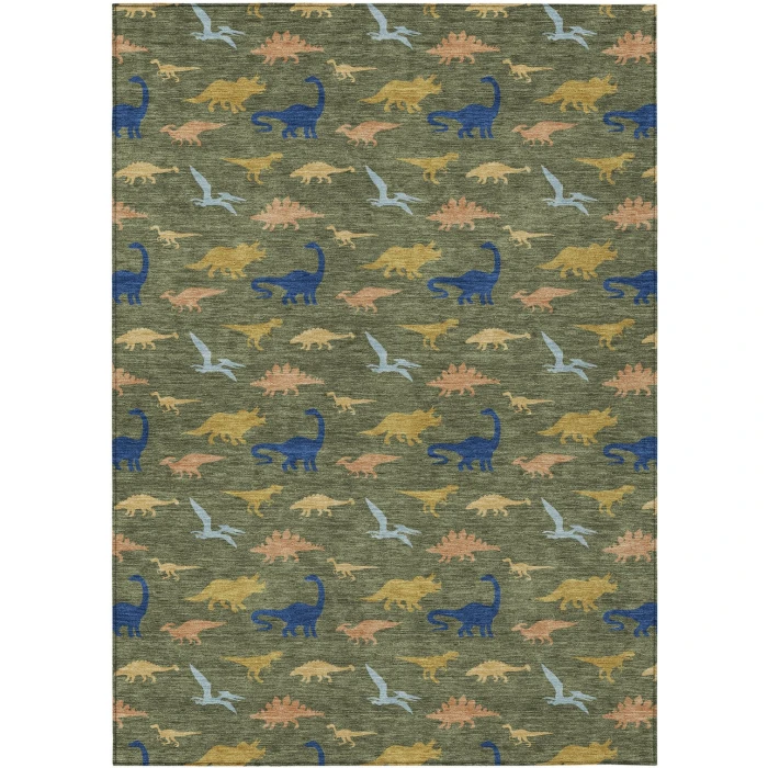 Addison Rugs Chantille Green ACN2622 8ft. x 10ft. Rect. Rug