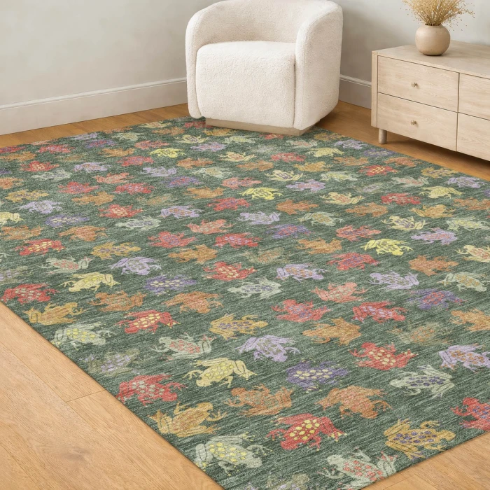 Addison Rugs Chantille Green ACN2623 8ft. x 10ft. Rect. Rug