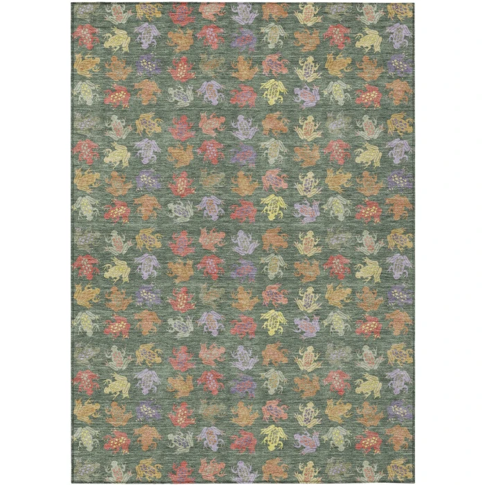 Addison Rugs Chantille Green ACN2623 8ft. x 10ft. Rect. Rug