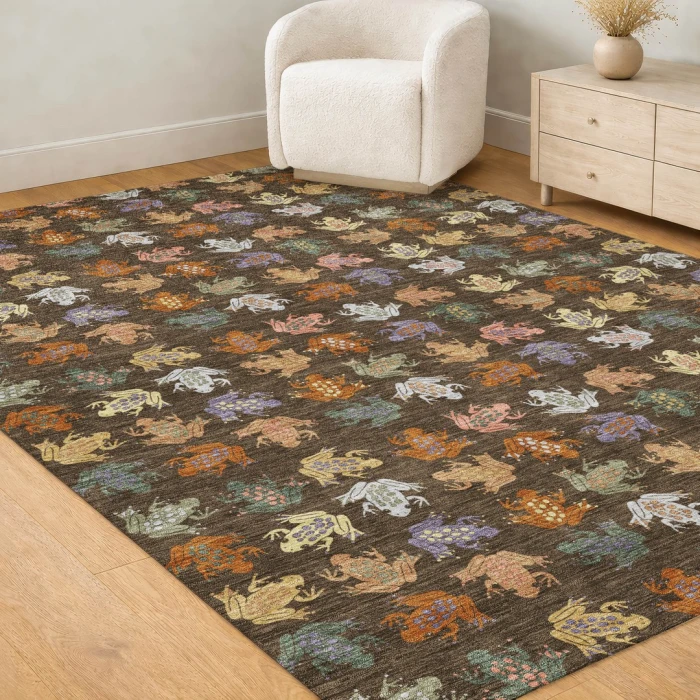 Addison Rugs Chantille Brown ACN2623 9ft. x 12ft. Rect. Rug