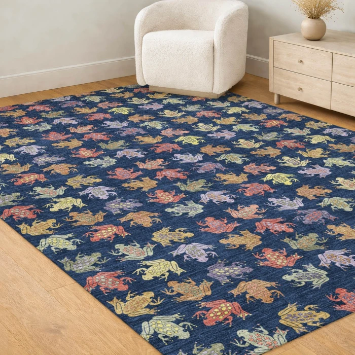 Addison Rugs Chantille Blue ACN2623 5ft. x 7ft.6in. Rect. Rug