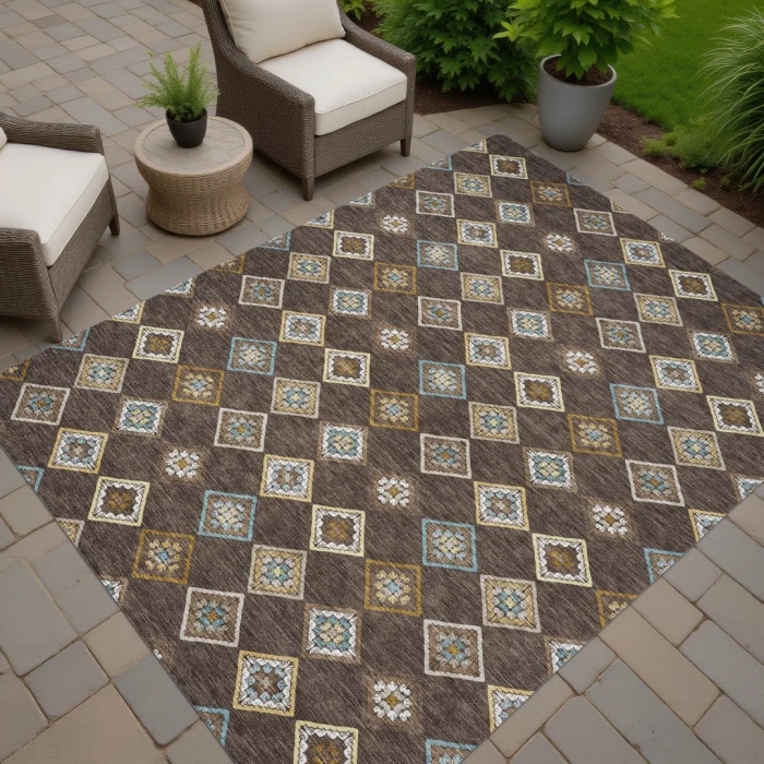 Addison Rugs Chantille Brown ACN2624 9ft. x 12ft. Rect. Rug