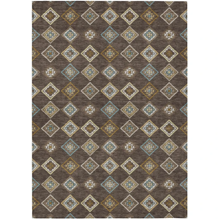 Addison Rugs Chantille Brown ACN2624 9ft. x 12ft. Rect. Rug