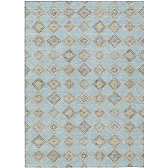 Addison Rugs Chantille Blue ACN2624 5ft. x 7ft.6in. Rect. Rug