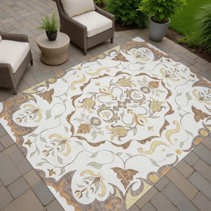 Addison Rugs Chantille Ivory ACN2625 8ft. x 10ft. Rect. Rug