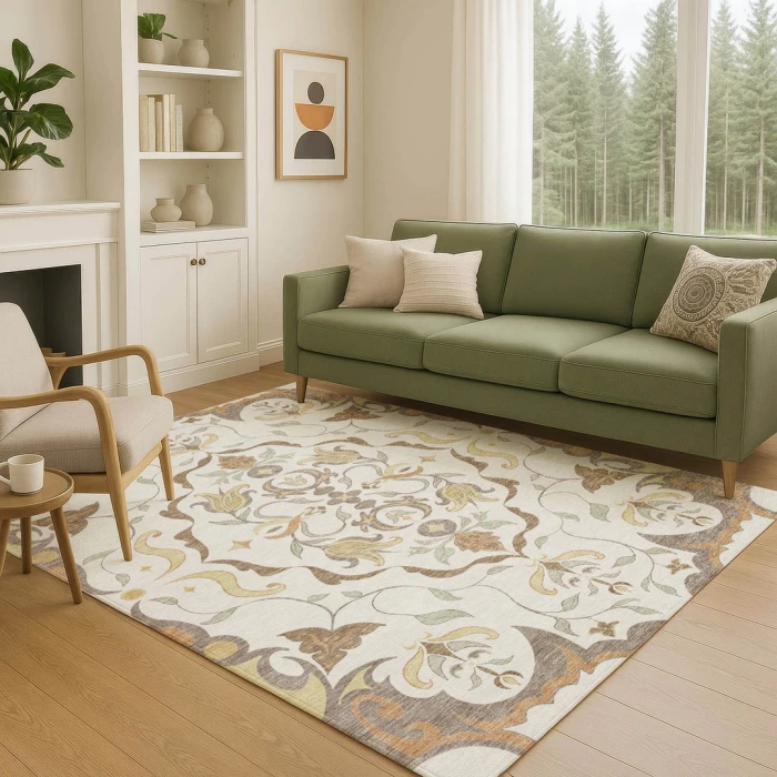 Addison Rugs Chantille Ivory ACN2625 8ft. x 10ft. Rect. Rug