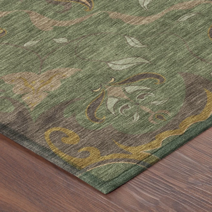 Addison Rugs Chantille Green ACN2625 9ft. x 12ft. Rect. Rug