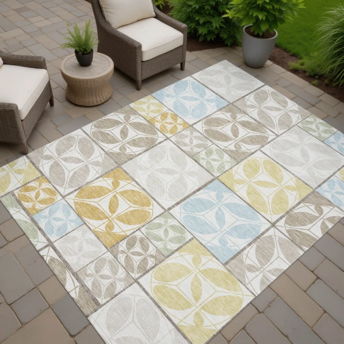 Addison Rugs Chantille Ivory ACN2626 5ft. x 7ft.6in. Rect. Rug