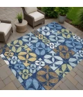 Addison Rugs Chantille Blue ACN2626 5ft. x 7ft.6in. Rect. Rug