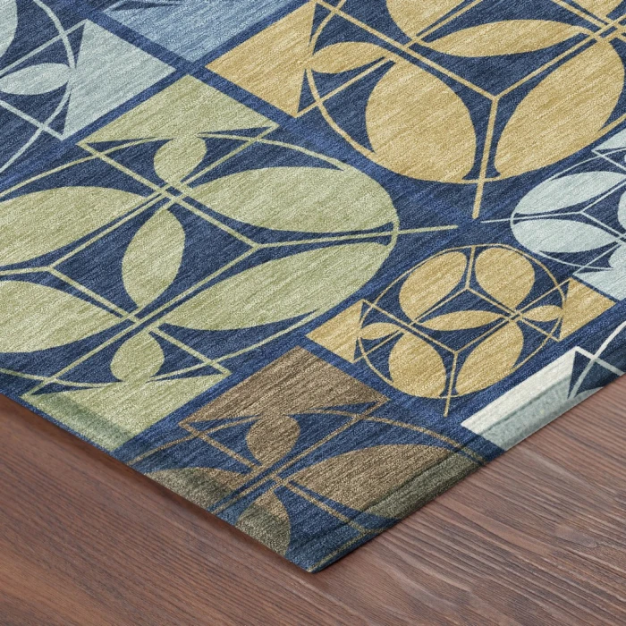 Addison Rugs Chantille Blue ACN2626 5ft. x 7ft.6in. Rect. Rug
