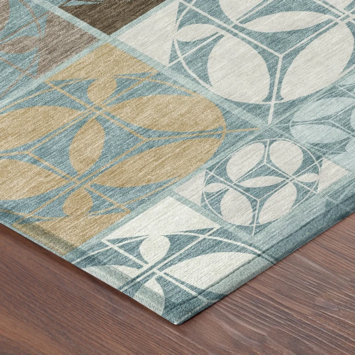 Addison Rugs Chantille Teal ACN2626 8ft. x 10ft. Rect. Rug
